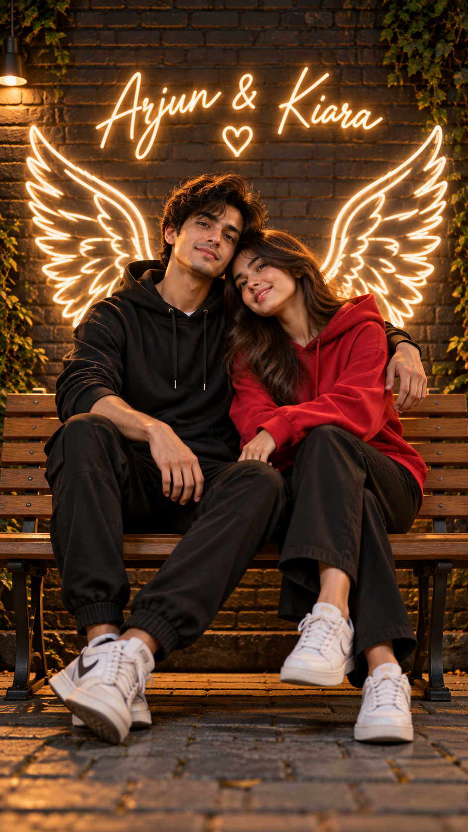 3D Wings Couple Name Art Prompts for Bing Image Creator: Viral Love & DP Trends - AI Photo Prompts